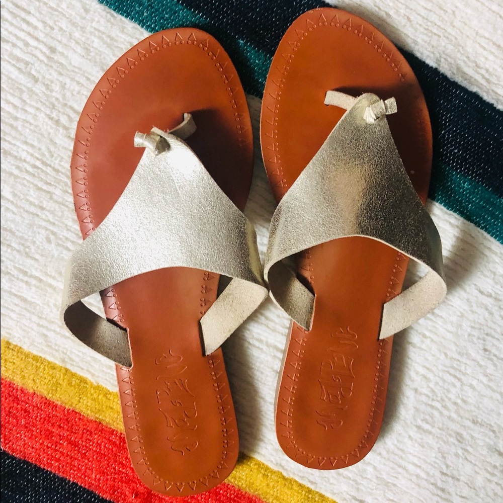 ☀️Boho gold sandals